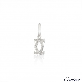 C de Cartier White Gold Diamond Charm C de Cartier White Gold Diamond Charm